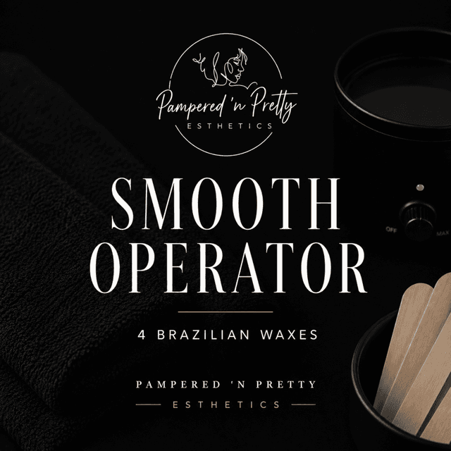 Smooth Operator (4 Brazilian Waxes) at Pampered ‘n Pretty Esthetics in Meriden, CT